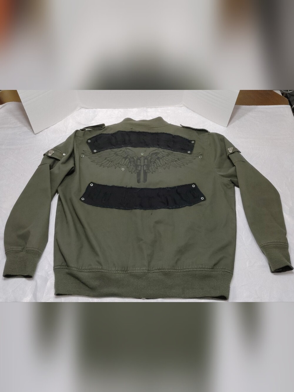 Black Label Bomber Jacket, Men - 2XL, Excellent Condition
